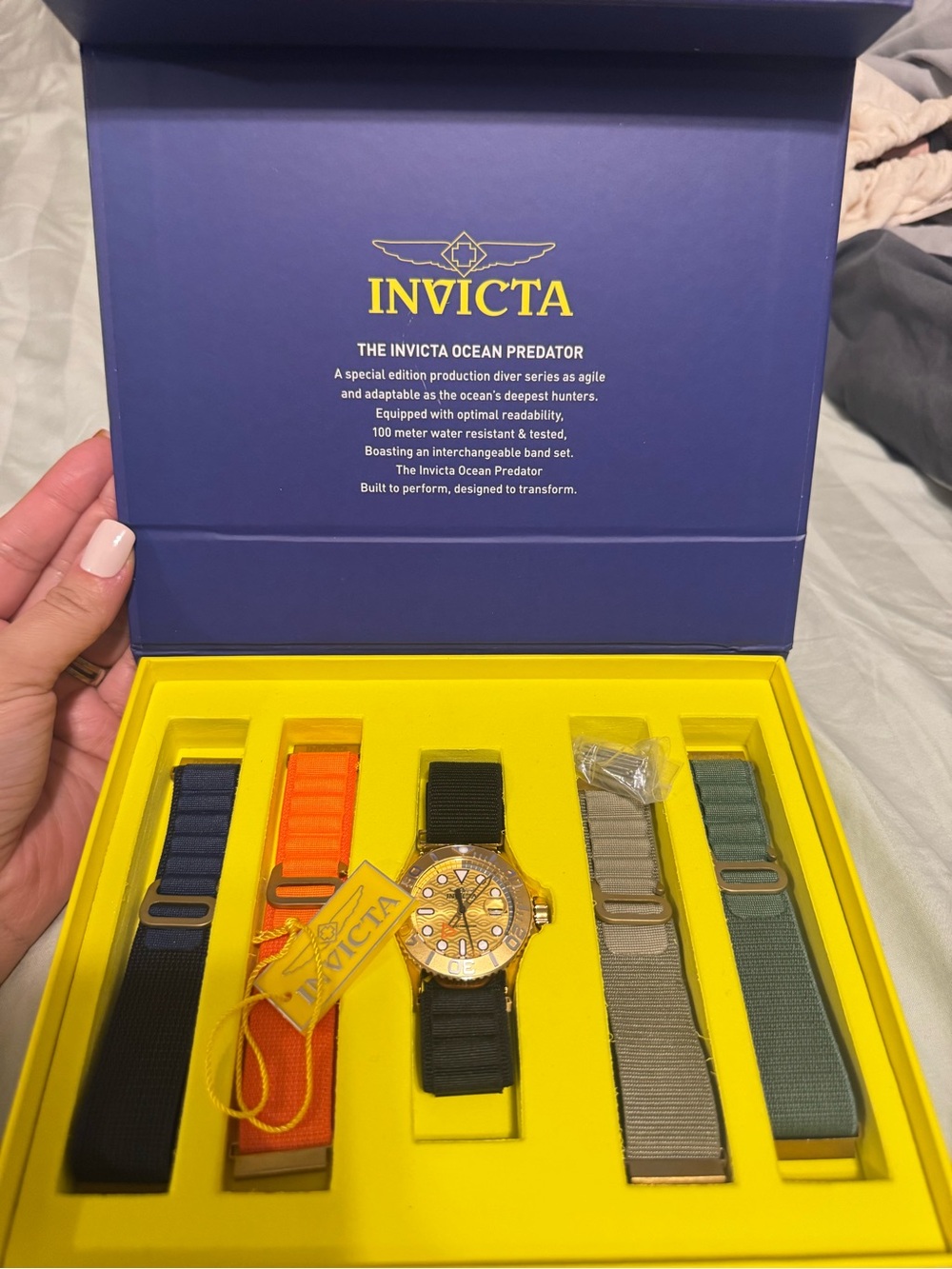 Invicta Ocean Predator Special Edition Box - Limited